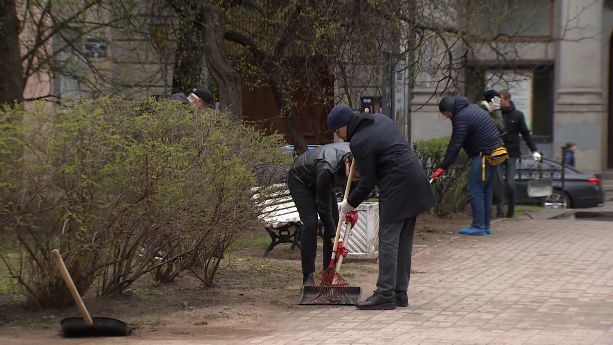 В субботу, несмотря на похолодание, в Петербурге пройдет общегородской субботник - tvspb.ru