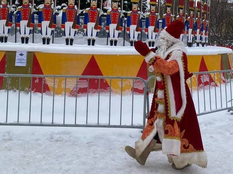 Маленькие петербуржцы сваляют для Деда Мороза двухметровую матрешку